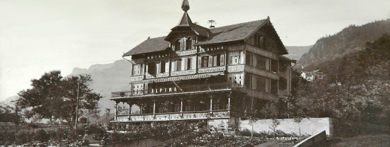 Die Geschichte des Hotel Alpina in Grindelwald